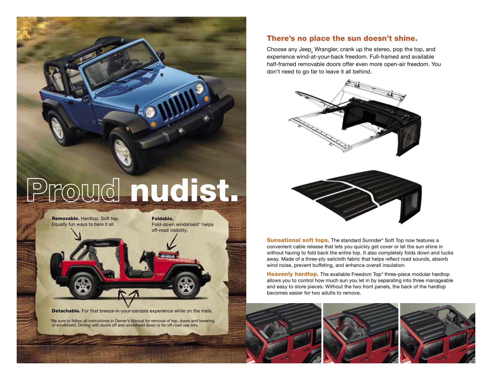 2010 Jeep Wrangler Brochure Page 11